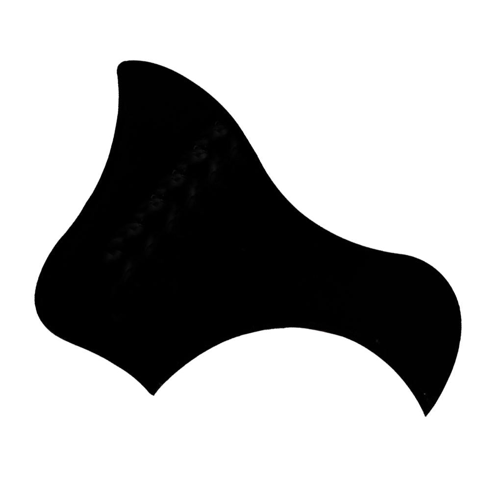 Self Adhesive Acoustic Guitar Pickguard for 40'' 41'' Guitar Left Hand Black