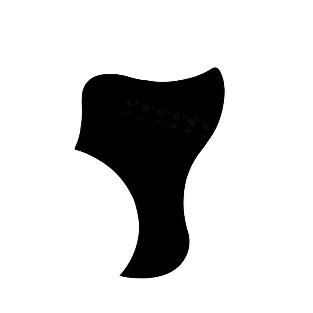 Self Adhesive Acoustic Guitar Pickguard for 40'' 41'' Guitar Left Hand Black