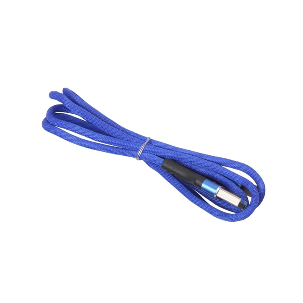 USB Type-C Data Sync Fast Charging Cable for Android Device Blue