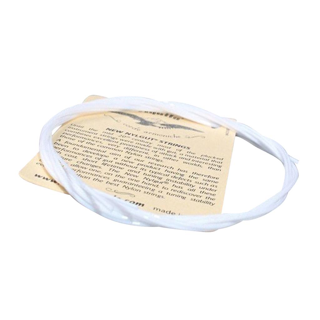 1 Set Ukulele String Uke Nylon Replacement String for 21''23''26'' Uke