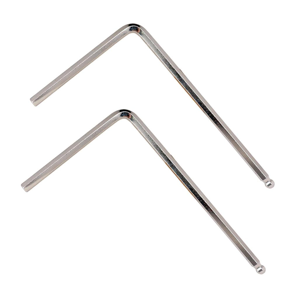 Ball End Guitar Truss Rod Wrench for Acoustic Guitar 5mm Silver