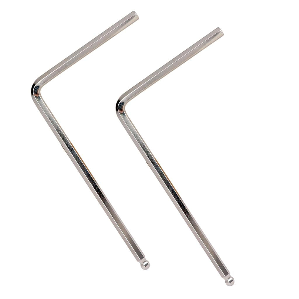 Ball End Guitar Truss Rod Wrench for Acoustic Guitar 5mm Silver