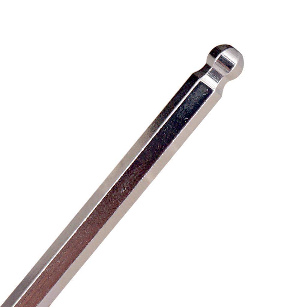 Ball End Guitar Truss Rod Wrench for Acoustic Guitar 5mm Silver
