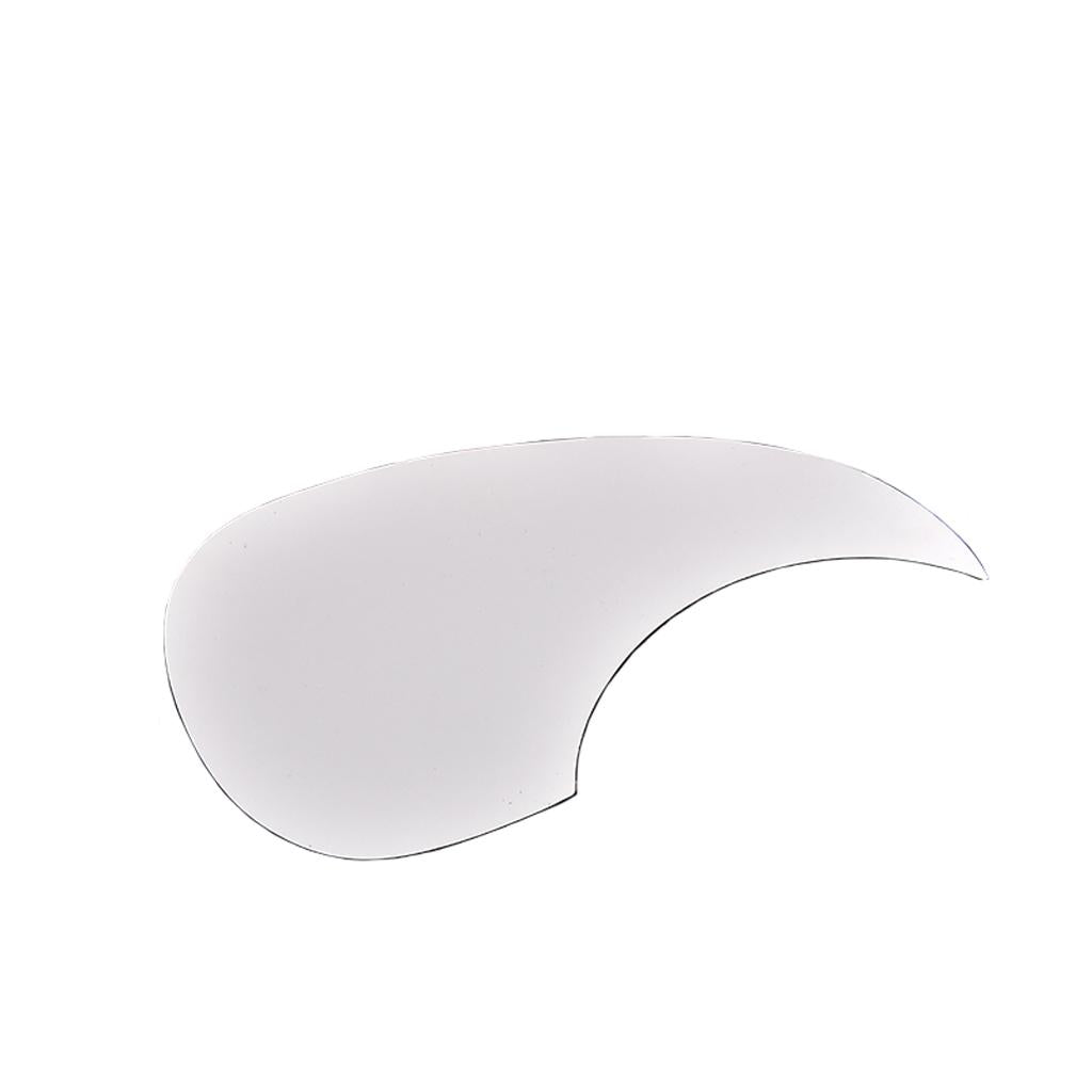 1pc Acoustic Guitar Pickguard Self-adhesive Sticker White Tree Vine Flower