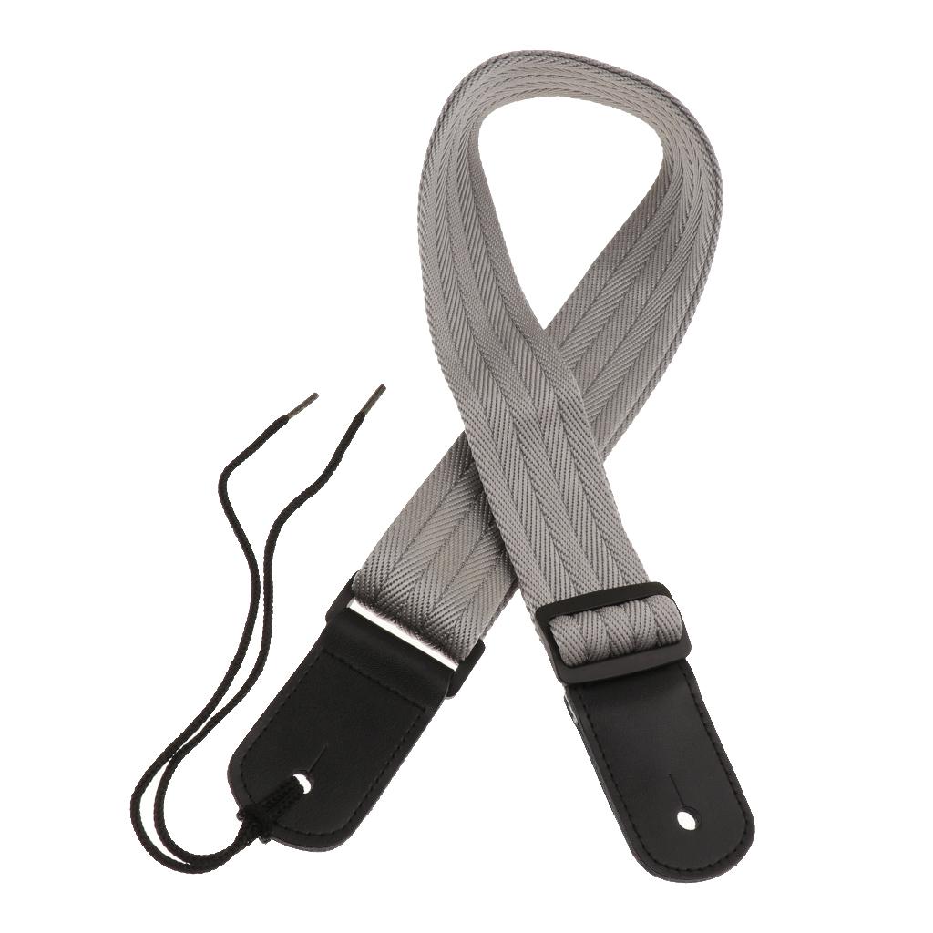 Ukulele Neck Belt Uke Strap Belt for Ukulele Guitar Accessory Gray