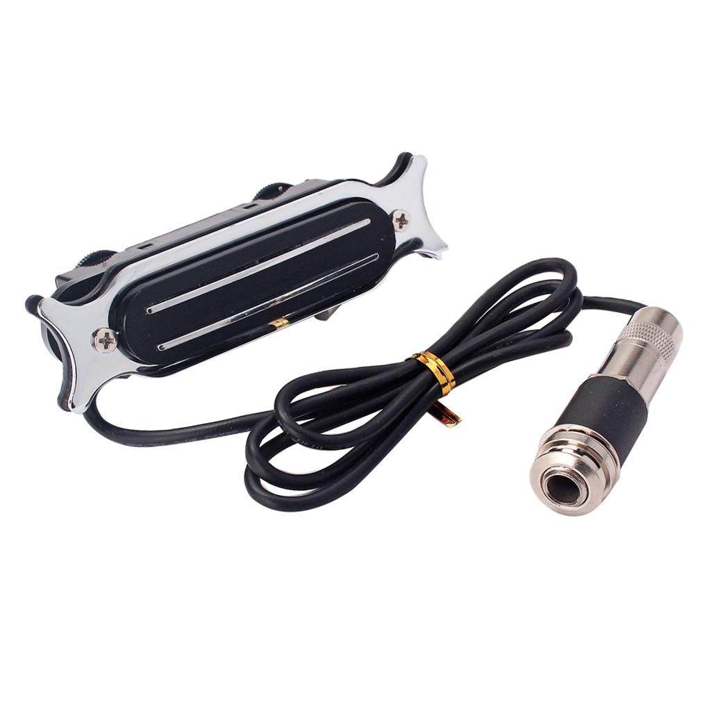 Magnetic Sound Hole Pickup for Acoustic Folk Guitar