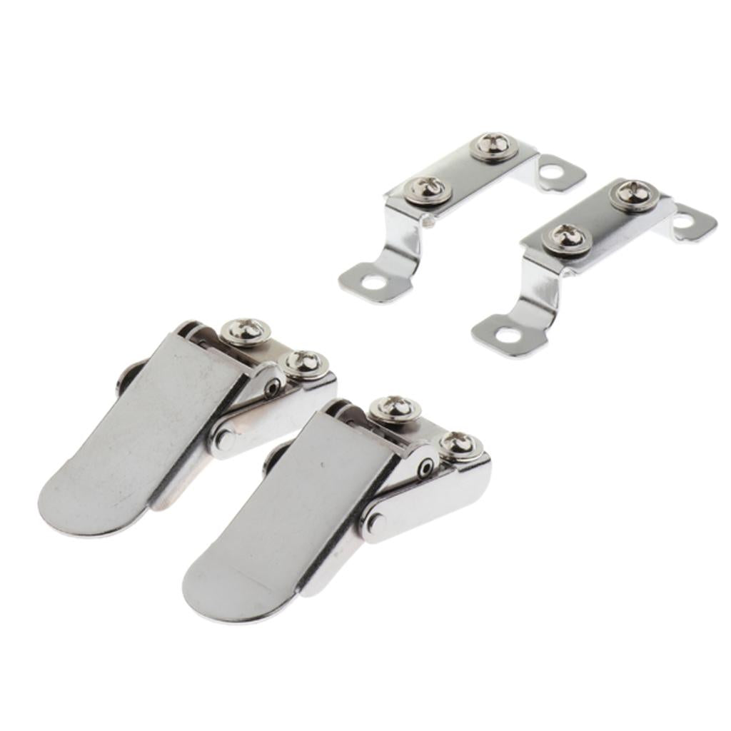 2 Pcs Iron Snare Drum Strainer Percussion Replacement Accessory for Drummer