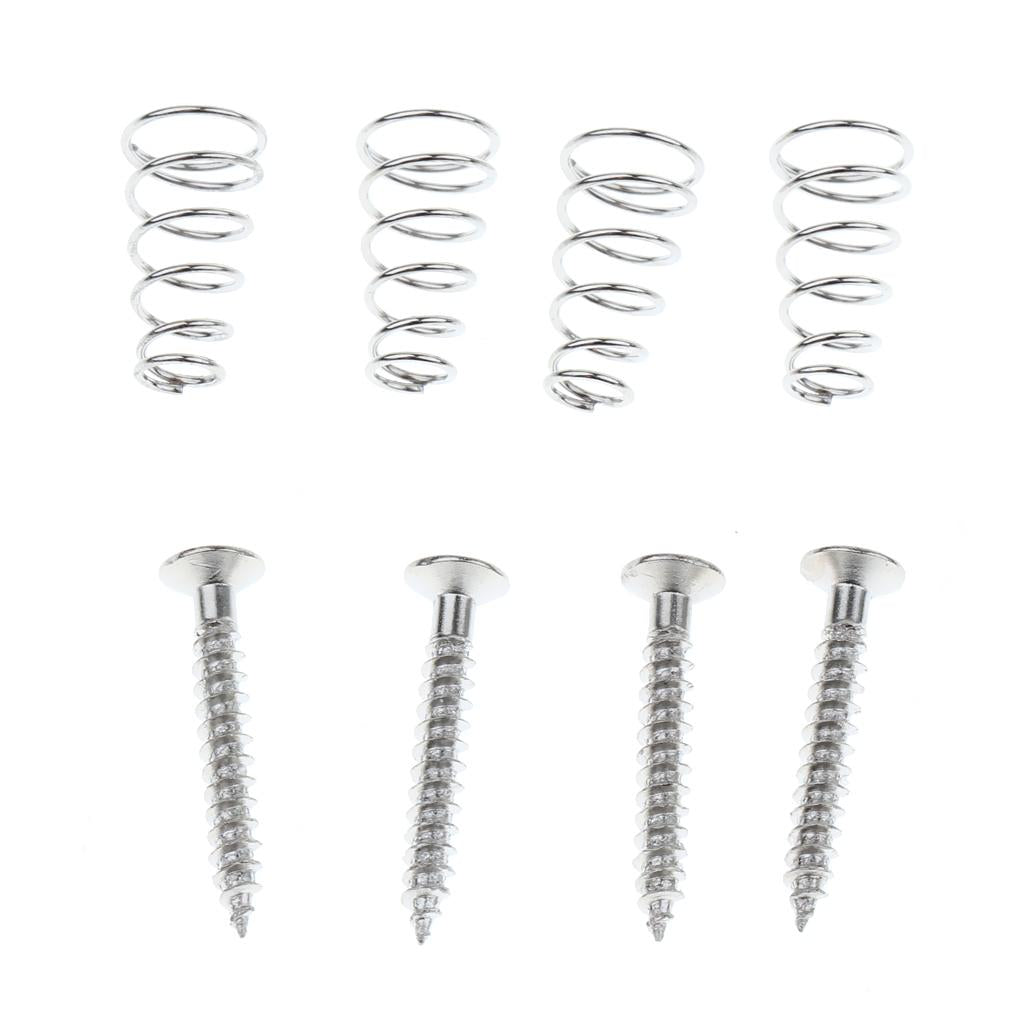 2 Pcs Electric Guitar Neck Pickup Dual Humbucker Rail for Kit