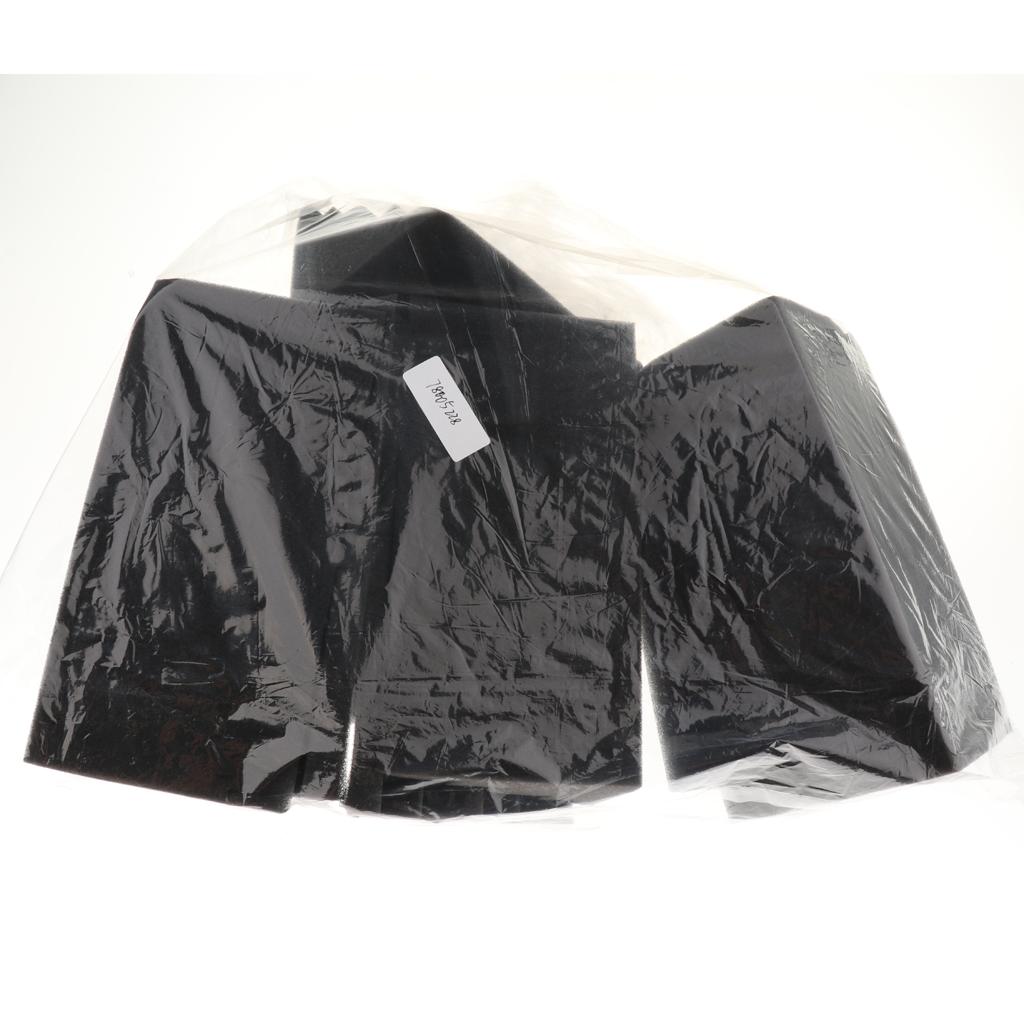 8pcs Acoustic Wedge Foam Sound Absorption Panel 12x12x24cm