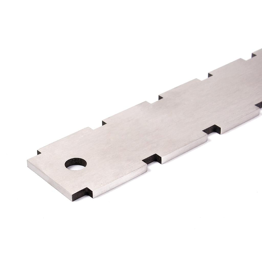 Stainless Steel Fret Level Leveling Rocker+Guitar Neck Notched Straight Edge