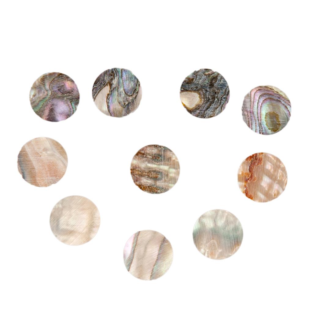 10 PCS Guitar Dots Inlay Dots Inlay for Guitar Ukulele Accessory 5mm