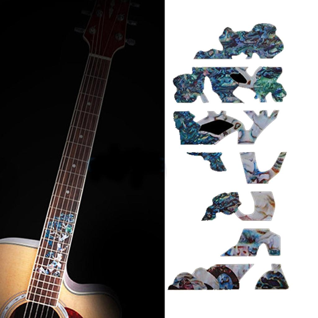 1 Piece Acoustic Electric Guitar Inlay Sticker Fingerboard Marker Fret Decal
