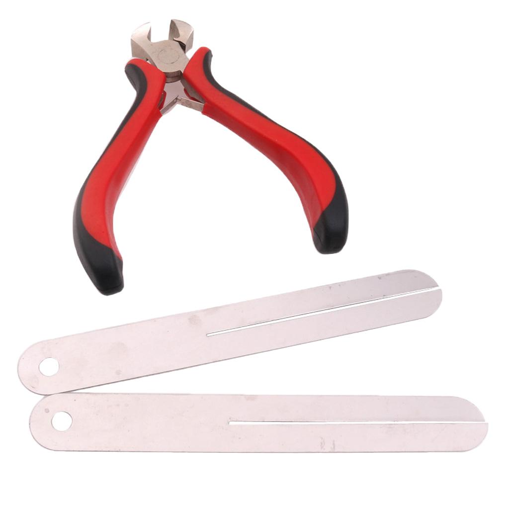 Guitar Fret Measuring Ruler Fretboard Protector with String Cutter