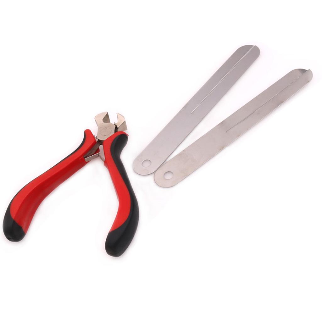 Guitar Fret Measuring Ruler Fretboard Protector with String Cutter