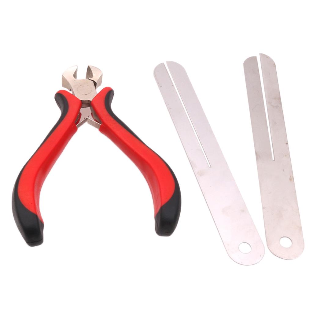 Guitar Fret Measuring Ruler Fretboard Protector with String Cutter