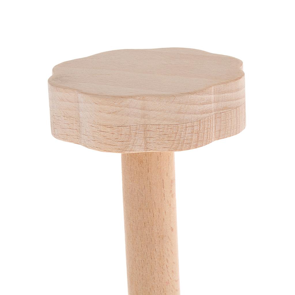 Wooden Musical Maracas Rattle Baby Hand Shaker Percussion Instrument