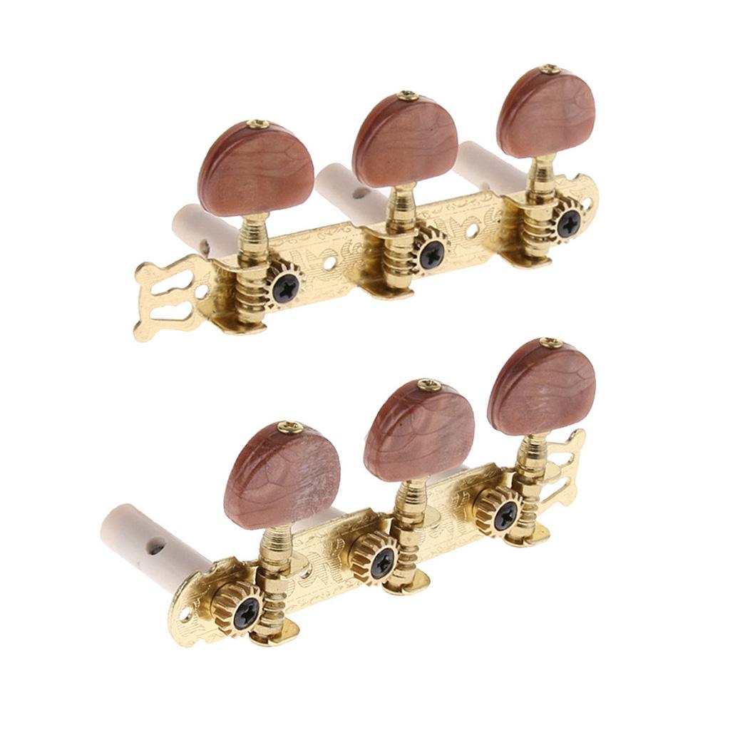 Guitar Machine Head String Tuning Pegs Key Tuners for Wooden Guitar