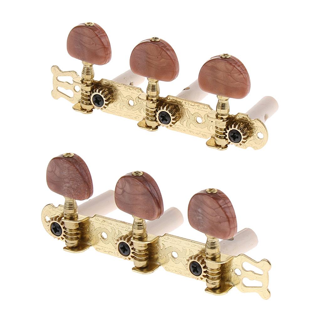 Guitar Machine Head String Tuning Pegs Key Tuners for Wooden Guitar