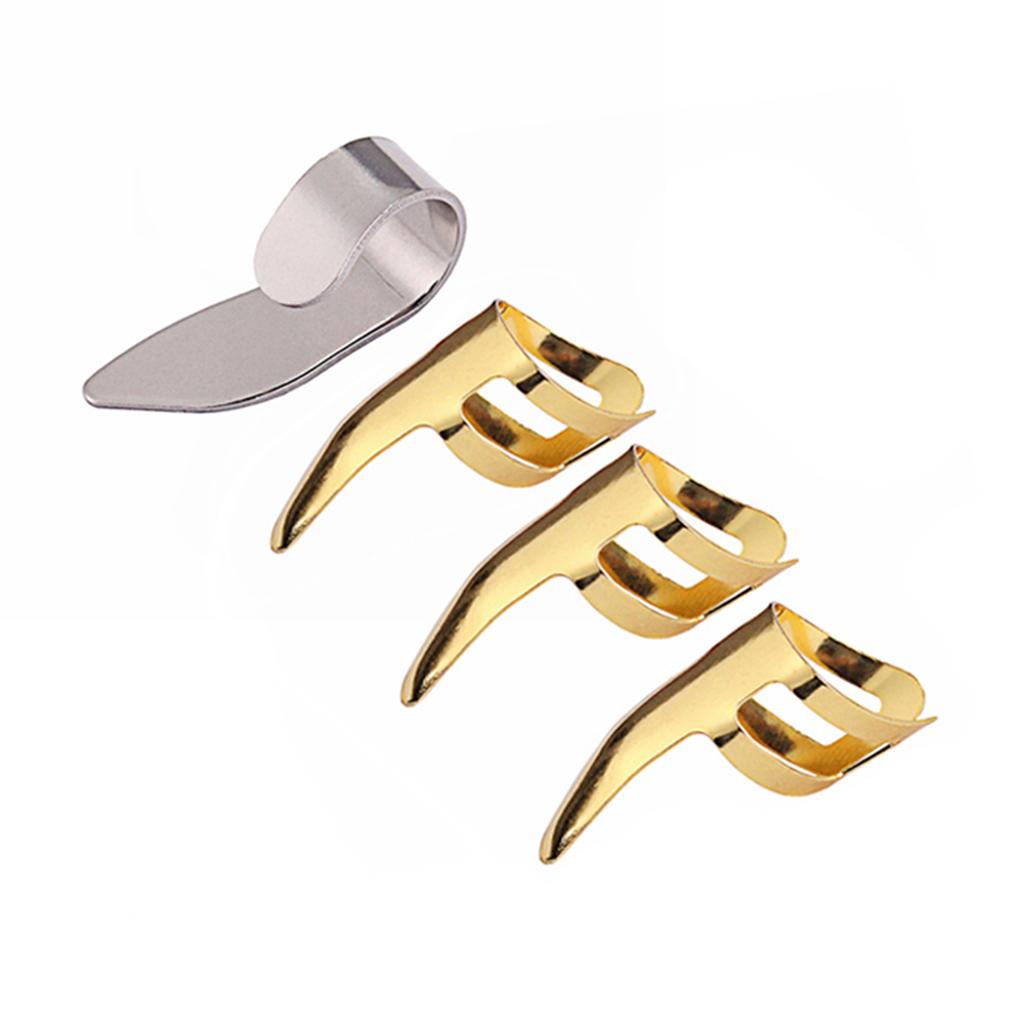Guitar Finger Pick 1 Thumb 3 Finger Picks Plectrum for Guitar Accessories