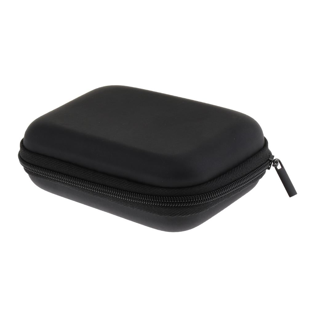 Canvas Microphone Accessories Box Case Black Square Box