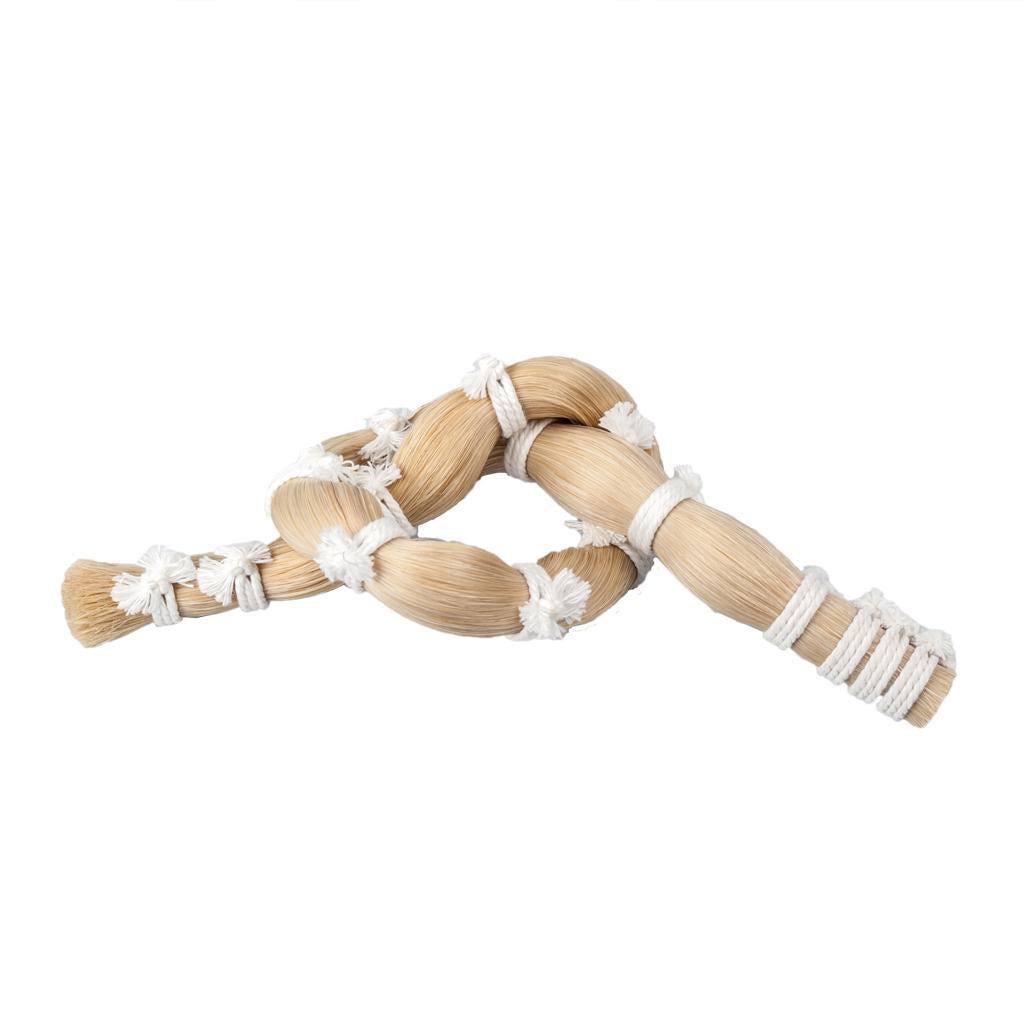 250g Violin Bow Hair Natural Horse Tail Hair for Violin Fiddle Bow 1-2 1-4