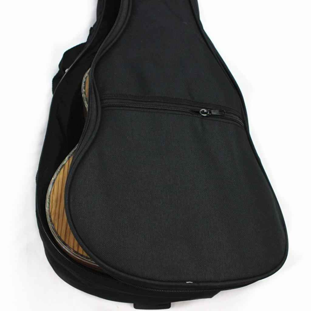 Black Ukulele Guitar Gig Bag Uke Case Padded Carry Bag Backpack 26inch