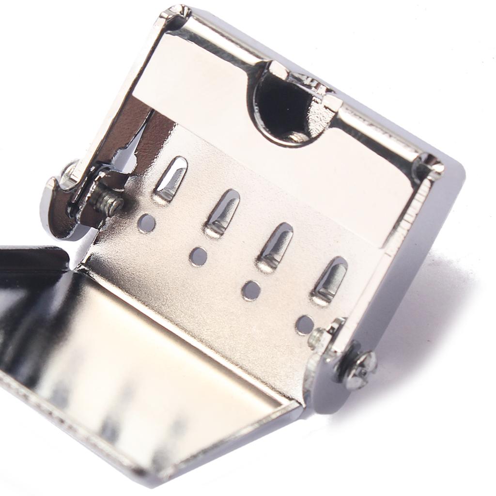 Guitar Chrome Cover Tailpiece For 4 String Banjo Plate Accessories