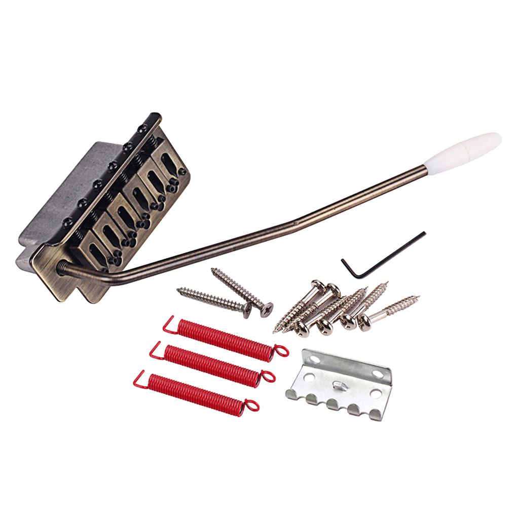1 Set 6 String Electric Guitar Bridge for Fender Strat ST Guitar