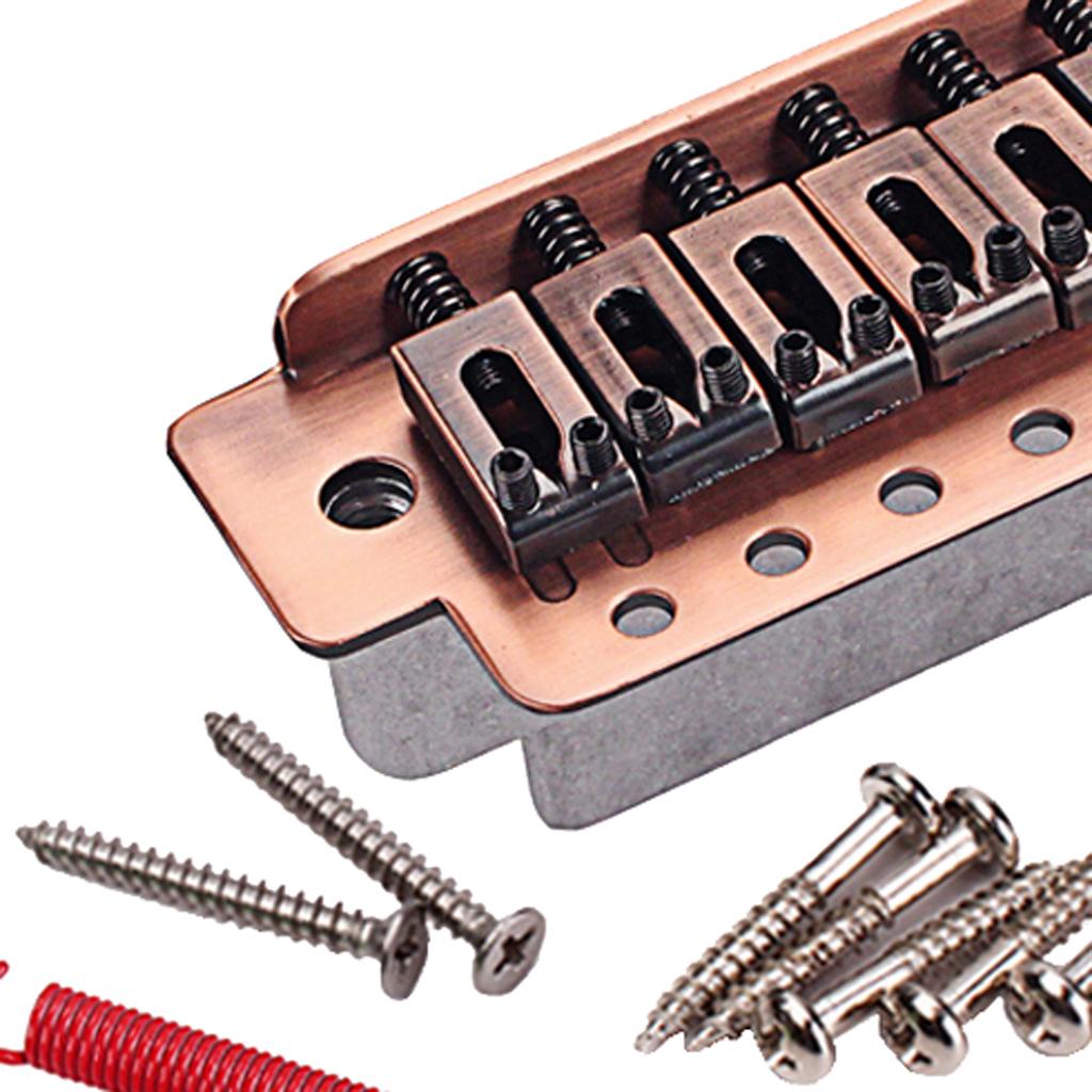 6 String Saddle Tremolo Bridge System for FD SQ ST Electric Guitar Parts