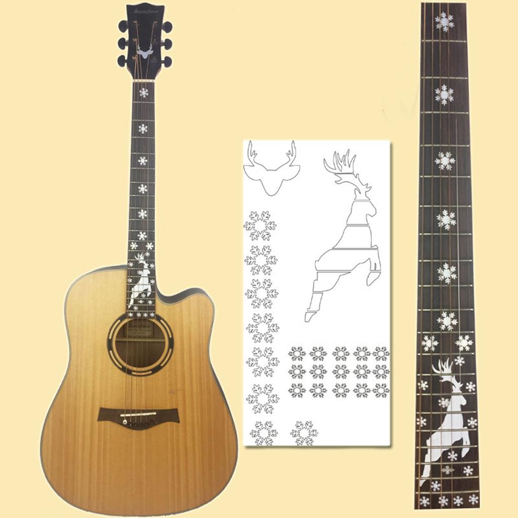 Guitar Fretboard Decals Fingerboard Label Sticker Deer