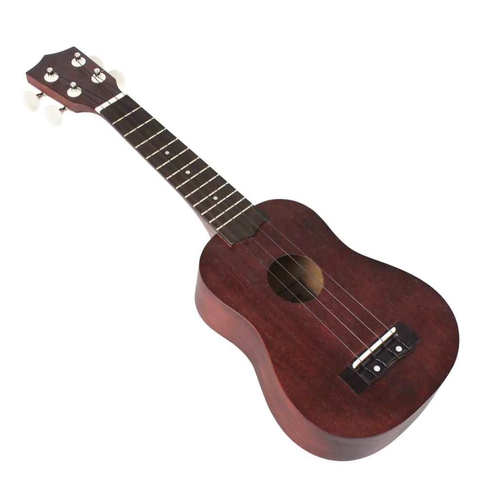 1 Piece Sapele Ukulele Mini Guitar 4 Strings Guitar Musical Instrument