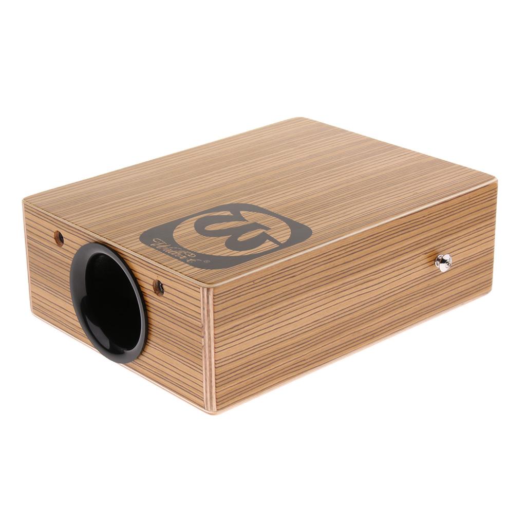 Travel Box Drum Cajon Percussion Instrument with Carrying Bag