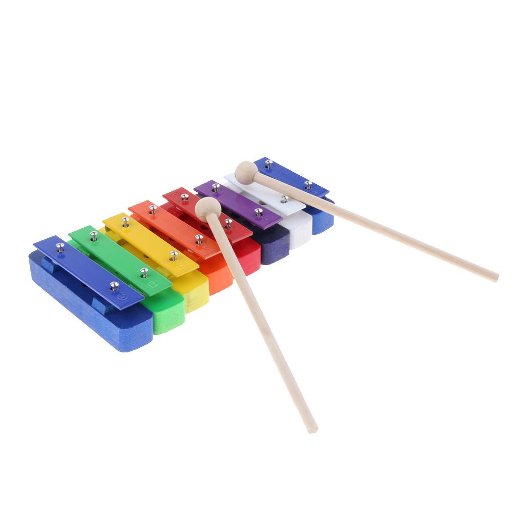 Colorful 8-notes Kids Piano Toys Xylophone