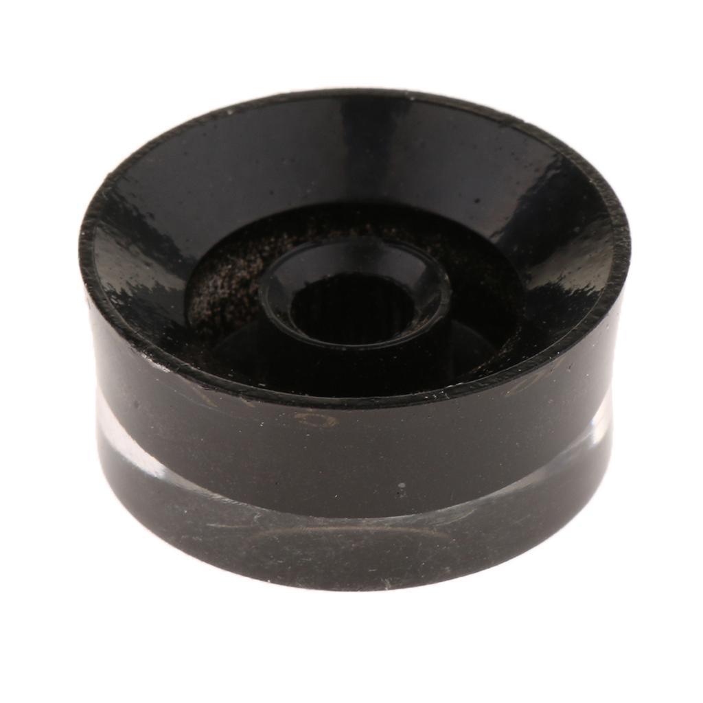 4 Pieces Guitar Button Metric 7mm Speed Control Knob for LP Electric Guitar