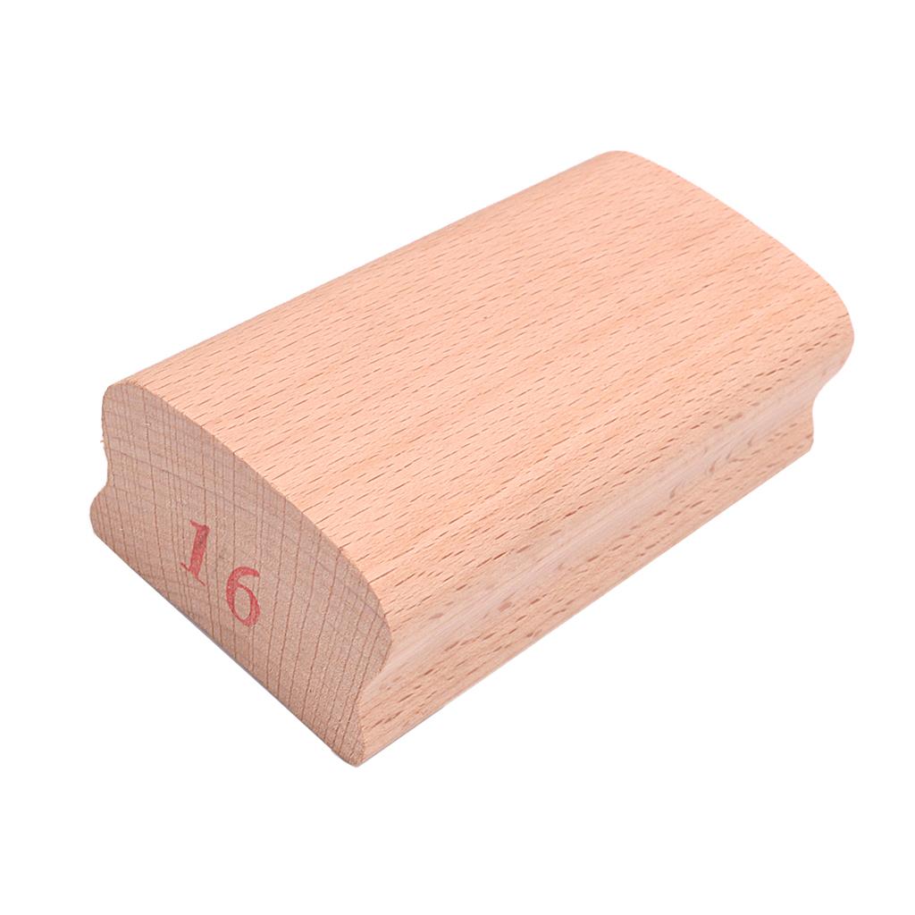 Wood Radius Sanding Block Fingerboard Fretboard Fret Leveling Tool 16