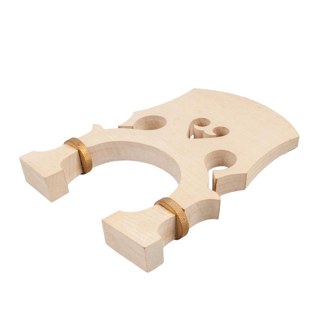 Adjustable 1/2 Double Bass Maple Bridge