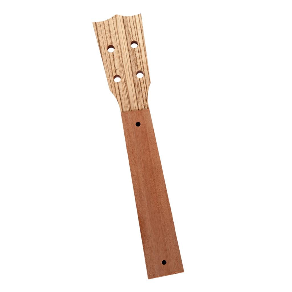 Unfinished Ukulele Neck Musical Instrument Parts 21inch