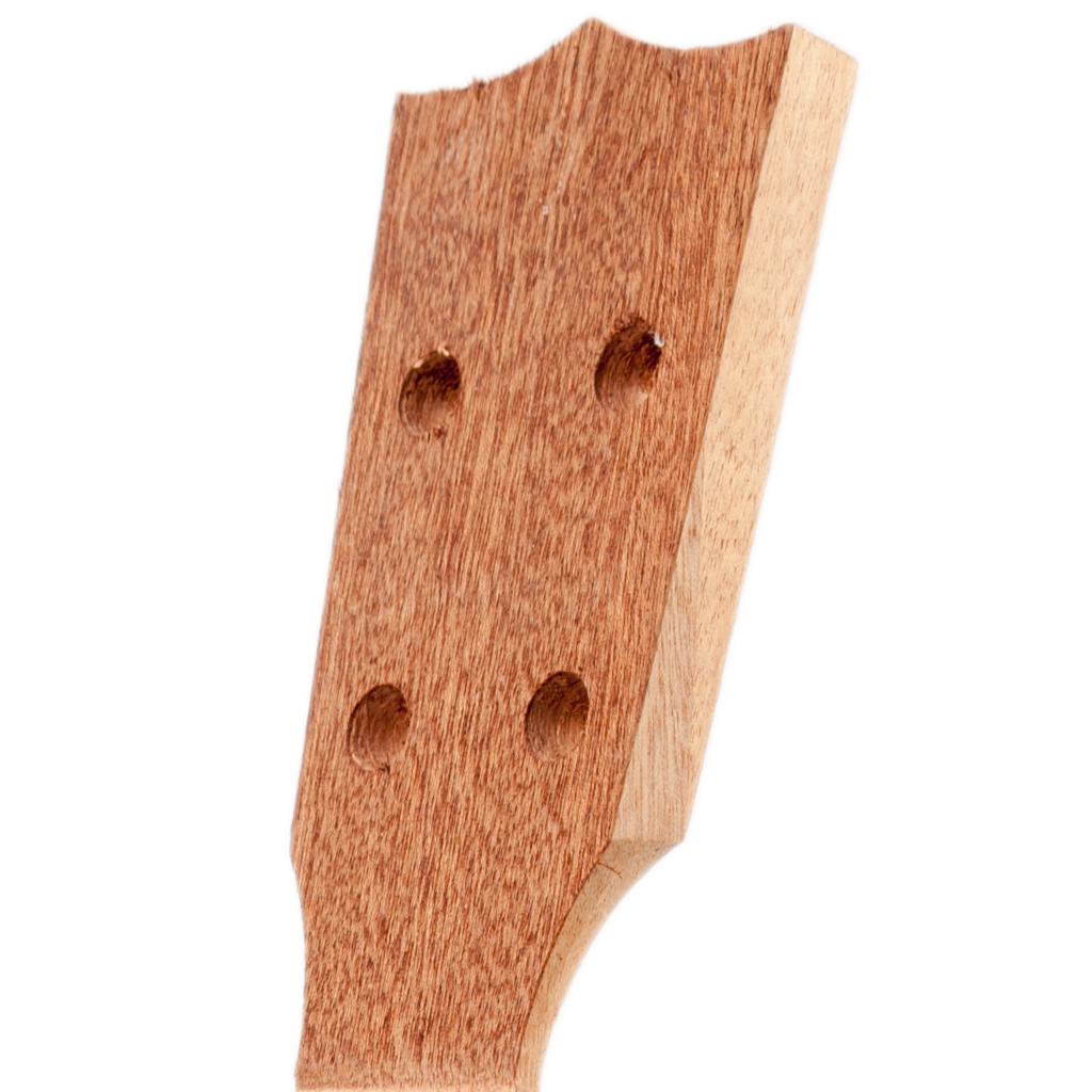 Ukulele Concert Neck Veener Sapele Wood Ukulele Guitar Neck DIY Parts 26inch
