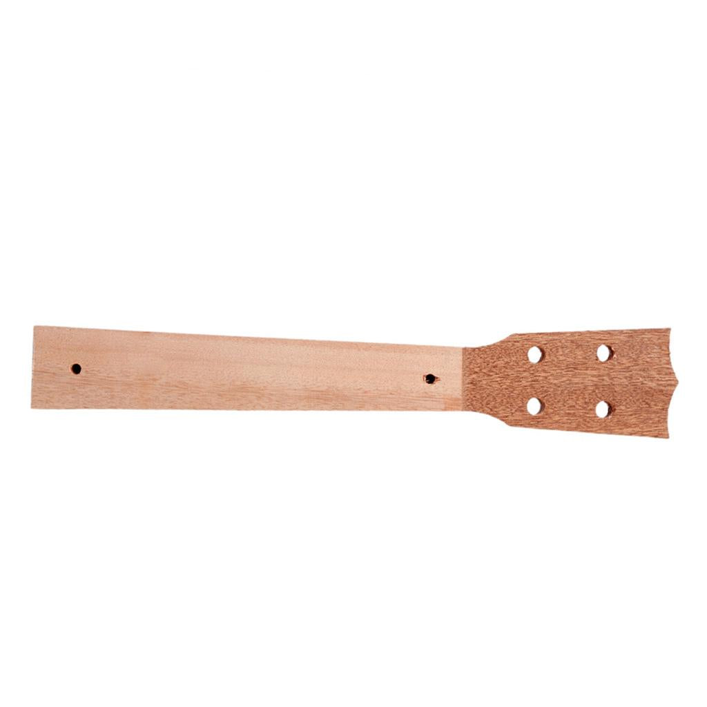 Ukulele Concert Neck Veener Sapele Wood Ukulele Guitar Neck DIY Parts 26inch