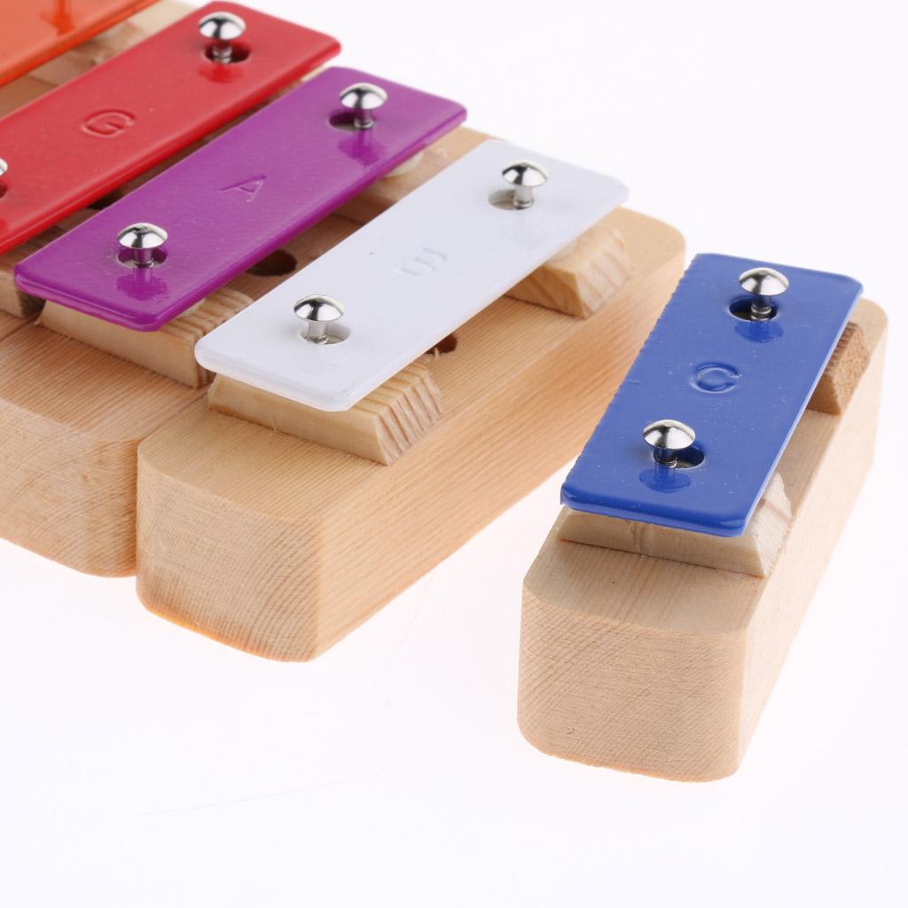 8-notes Aluminum Xylophone Kids Gift Toys