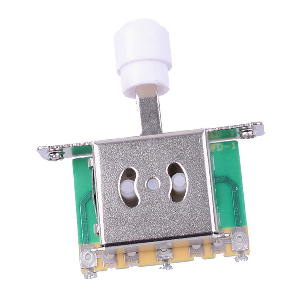 Guitar 3 Way Pickup Selector Switch for Electric Guitar Parts White