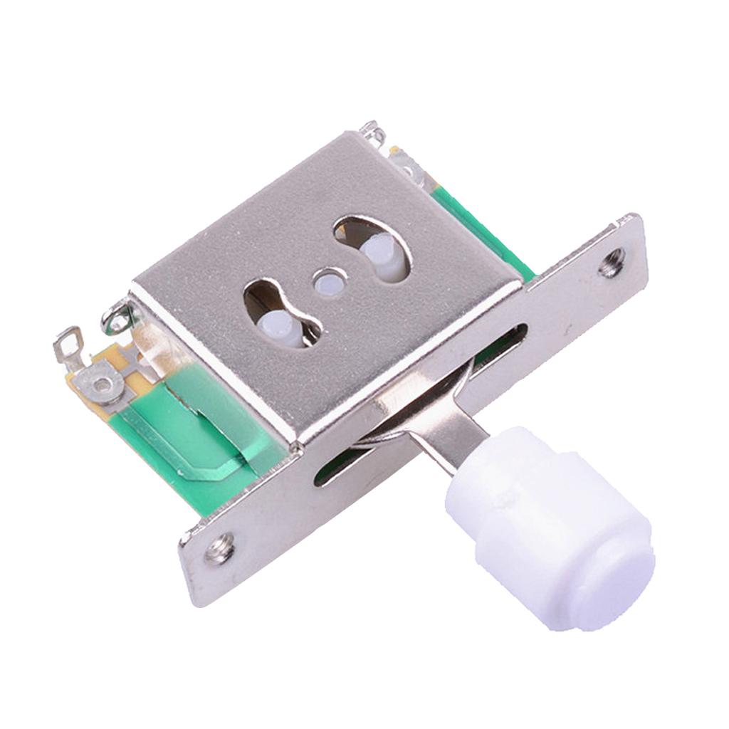 Guitar 3 Way Pickup Selector Switch for Electric Guitar Parts White