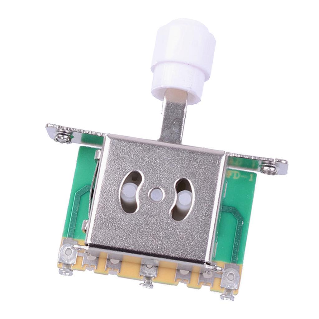 Guitar 3 Way Pickup Selector Switch for Electric Guitar Parts White