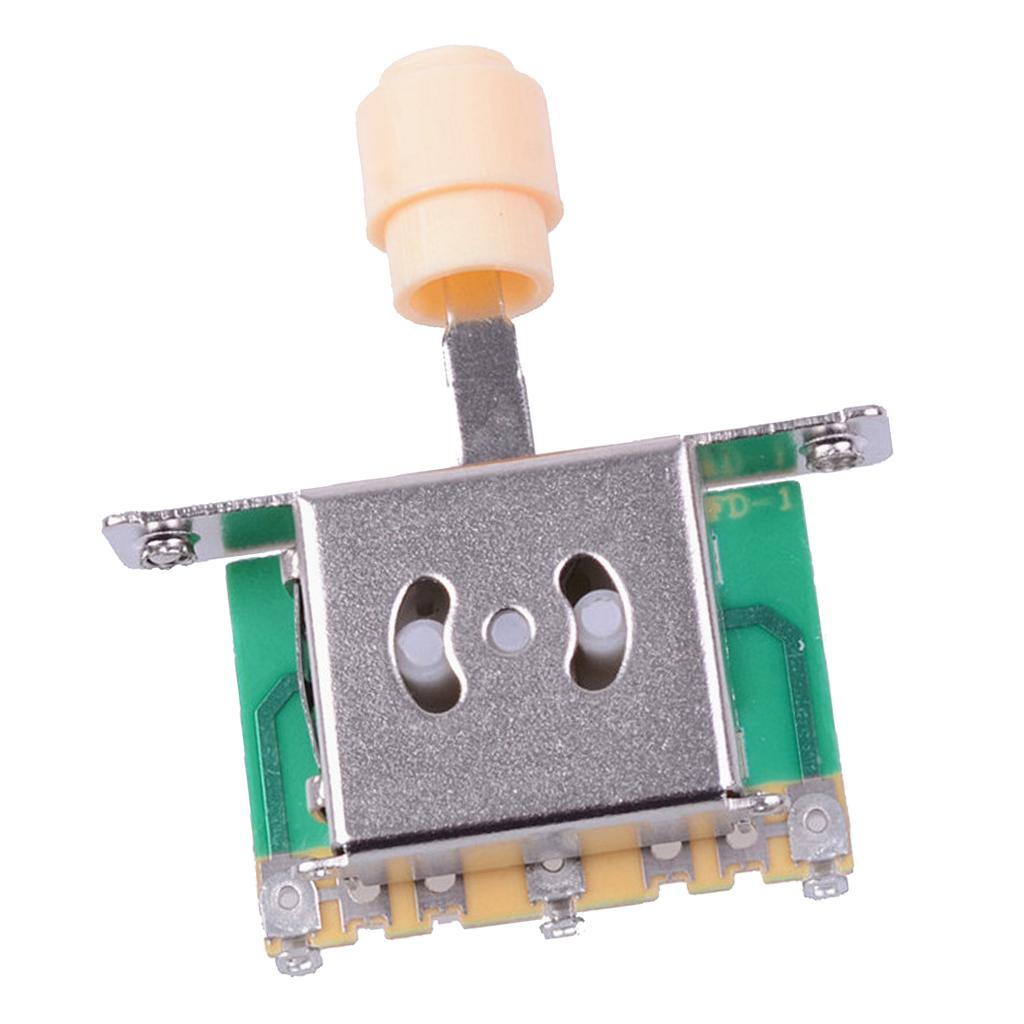 Guitar 3 Way Pickup Selector Switch for Electric Guitar Parts Yellow