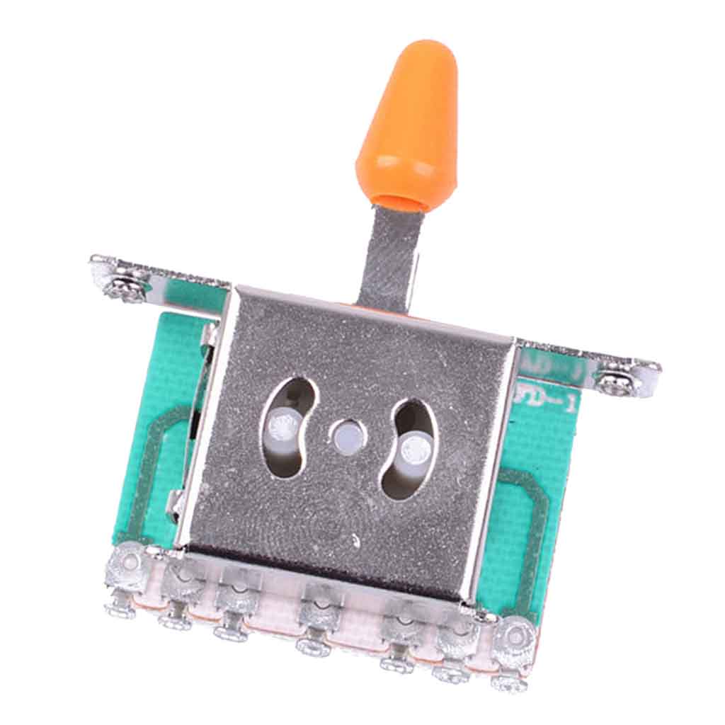 Guitar 5 Way Pickup Selector Switch for Electric Guitar Parts Orange