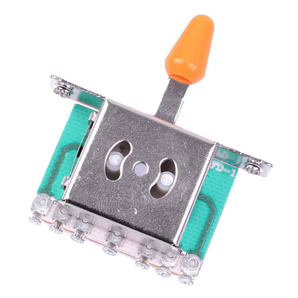 Guitar 5 Way Pickup Selector Switch for Electric Guitar Parts Orange