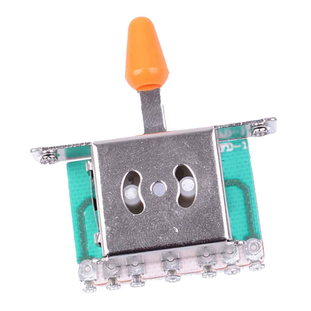 Guitar 5 Way Pickup Selector Switch for Electric Guitar Parts Orange
