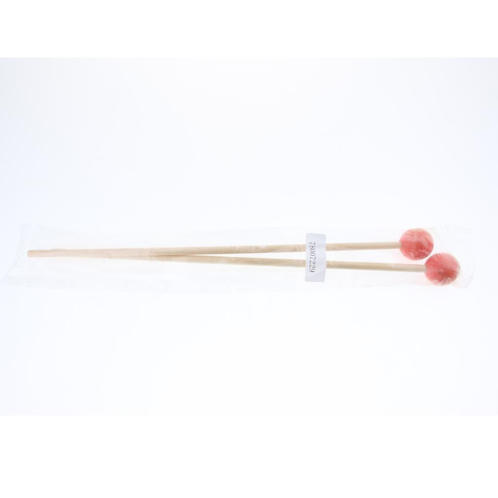 1 Pair Rubber Drum Mallet Percussion Stick for Xylopone Wood Blocks Bells