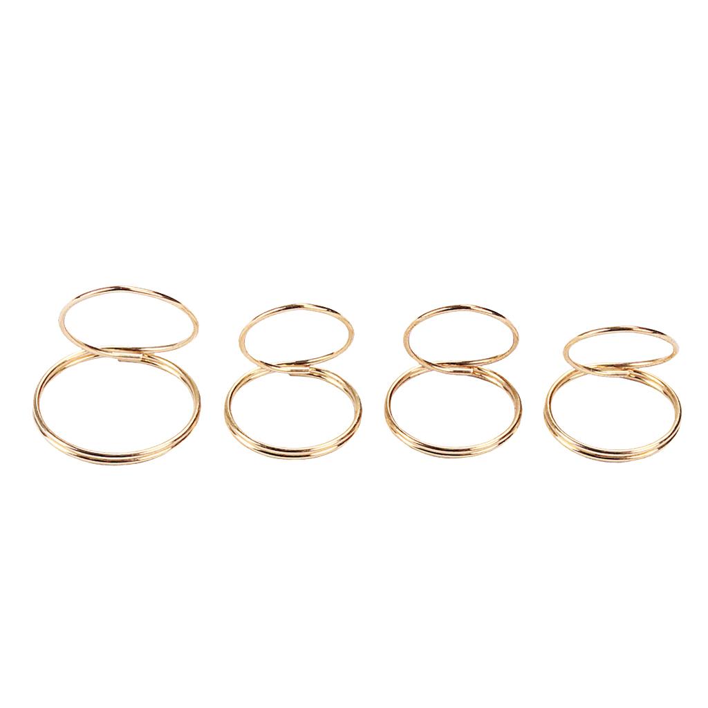 4PCS Guitar Finger Picks Plectrum Golden Finger style Plectrum Thumb Picks