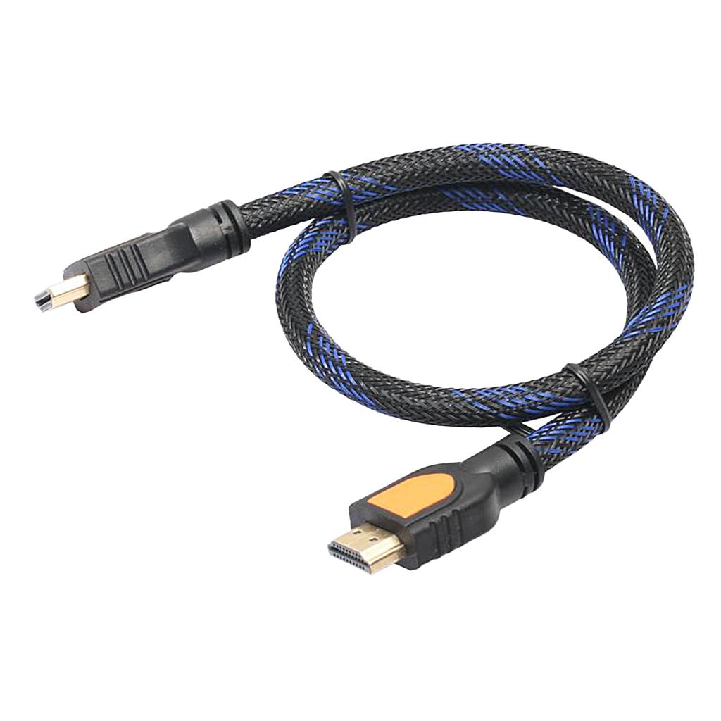 Premium High Speed 2.0 Male to Male Adapter Cable Support 1080P 0.5m